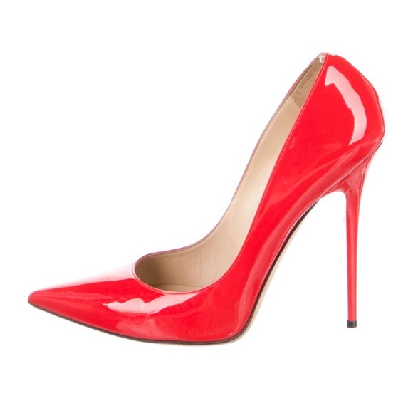 Jimmy Choo Patent Leather Stiletto - Picture 8 of 11